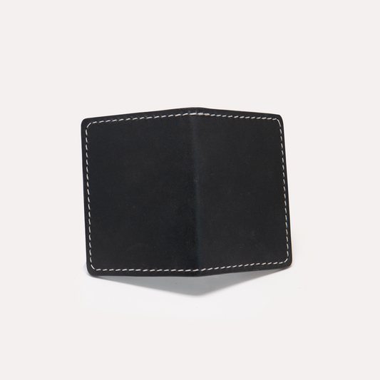 Handcrafted Leather Bi-Fold Wallet - The Compy | Minimalist Men's Wallet