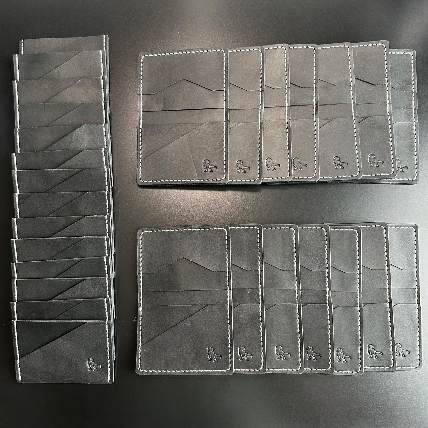 Handcrafted Slim Leather No-Fold Wallet - The Dodo | Minimalist Card Wallet