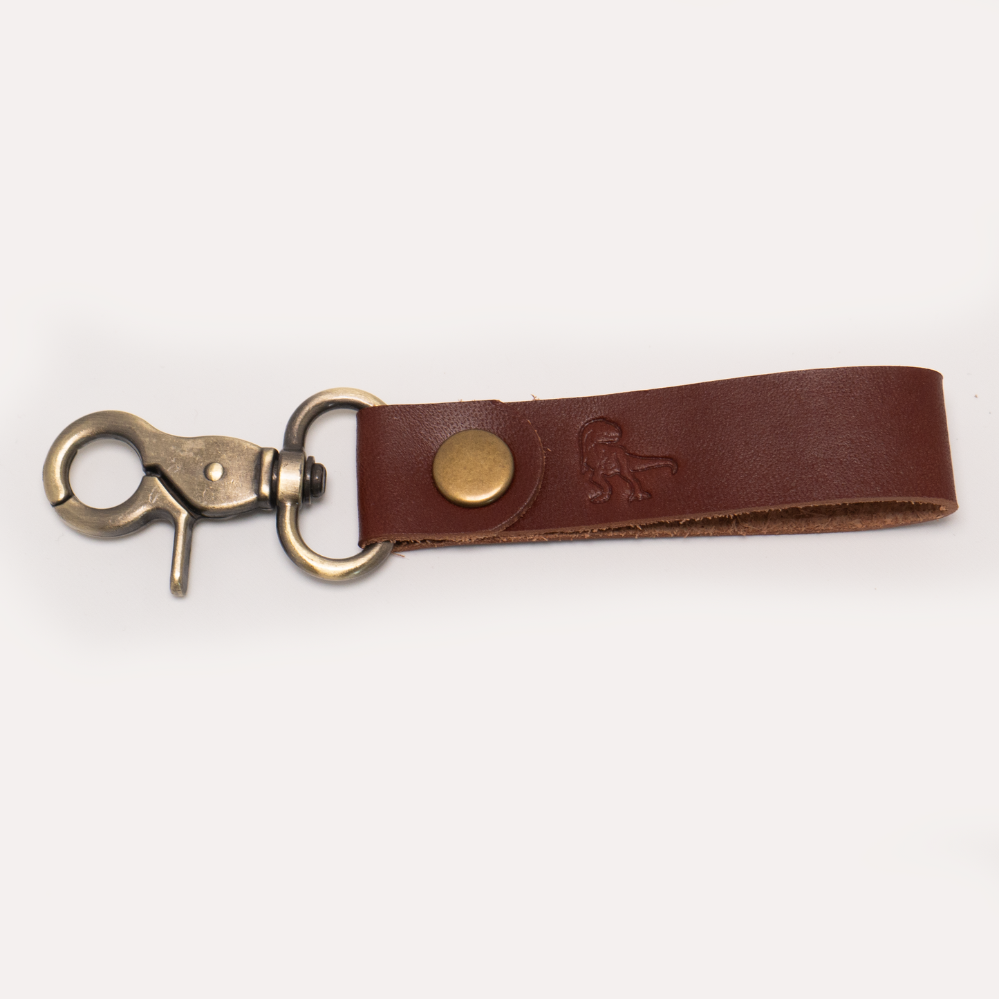 Handcrafted Lightweight Leather Keychain - The Jerboa | Compact & Agile Design