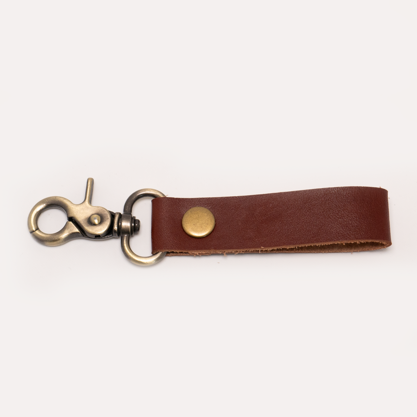 Handcrafted Lightweight Leather Keychain - The Jerboa | Compact & Agile Design